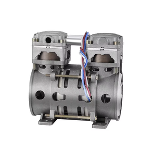 Compresseur d'air à piston <span class=keywords><strong>silencieux</strong></span> portable mini 3HP sans huile 12V/24V/48V DC avec moteur refroidi par air - Product Image 5