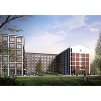 Edificio de apartamentos de dos pisos Casa Planes de construcción de apartamentos prefabricados