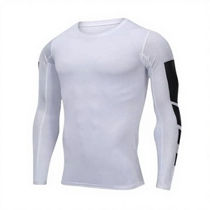 Camiseta Deportiva de Compresión para Hombre, Ajustada, de Secado Rápido, Transpirable, Ecológica, para Correr, de Alta Elasticidad - Product Image 1