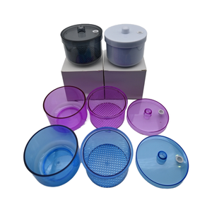 Scatola per Disinfezione ad Alta Temperatura per Materiali Dentali, in Plastica per Pulizia e Riempimento di Attrezzature Odontoiatriche - Product Image 2