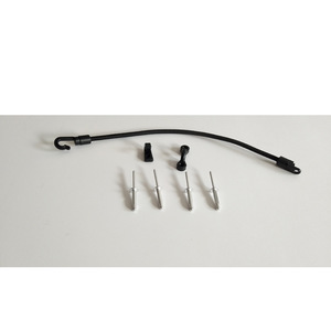 Kayak Accessory Elastic Rope With C <b>Hook</b> <b>J</b> <b>Hook</b> Paddle Holder Nylon Universal For Lakes Rivers Recreational Use - Product Image 2