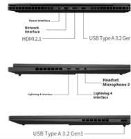 Ordinateur portable de jeu à prix réduit de 16,1 pouces, I7-14650H RTX4070 16 Go 512 Go HPs Shadow Elf 10