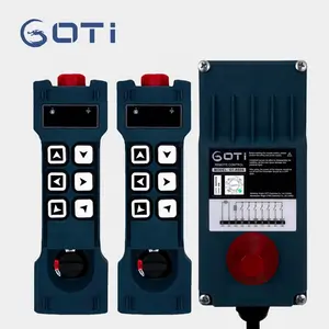 GT-RS06 (2TX+1RX) Industrial Radio Wireless Crane Hoist Remote Control Switch 6 Channel Replace UTING F21-E1B F21-E1 TELEcontrol
