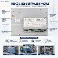 100005506 Panel PLC del controlador del compresor de aire DELCOS3100, piezas de repuesto originales nuevas, adecuadas para compresores de aire de tornillo, en stock.