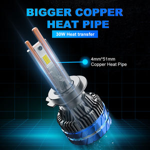 Vatios DE ALTO lumen H1 H3 H15 todos los modelos 9006 estabilidad de calidad 9005 <span class=keywords><strong>Robot</strong></span> H4 H7 bombillas de faros Led de coche para una variedad de modelos - Product Image 3