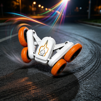 Coche RC de Acrobacias con Deformación 2.4G 4WD, Giro de 360° de Doble Cara, Coche de Control Remoto Todoterreno, Juguete para Niños, Regalos