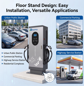 Chargeur rapide DC 40 kW homologué FCC, CCS1, sur pied, niveau 3, OCPP 1.6J, application intelligente, WiFi, 4G, station de charge pour les États-Unis et le Canada - Product Image 4