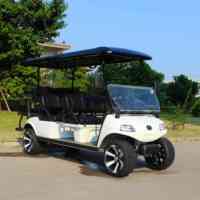 Nouveau bus électrique de tourisme tout-terrain HDK EVOLUTION à batterie lithium pour 6 passagers, chariot de golf