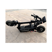 Scooter électrique pliable tout-terrain puissant pour adulte