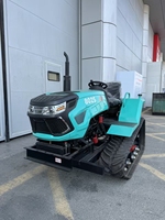 Vente directe usine Tracteur agricole à chenilles 50 CV Moteur Yuchai Boîte de vitesses Chenilles en caoutchouc Mini Garantie 3 ans Moteur de pompe