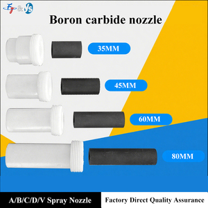 Buses en carbure de bore en acier trempé de différentes tailles pour le <span class=keywords><strong>sablage</strong></span> automatique et manuel, pièces d'équipement de nettoyage en état neuf - Product Image 2