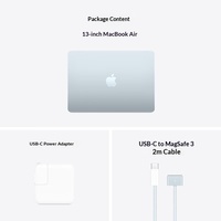 MacBook Air 13 pouces M4 d'Apple, 16/24 Go de RAM, 256/512 Go de SSD (ProRes Accéléré), Conception graphique, Création IA, Fonctionnement fluide