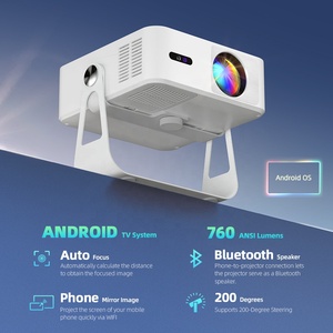 Projecteur Smart TV Android 4K 1080P Full HD Home Cinéma Haut-parleur HIFI Netflix Lumens élevés de jour ROHS Marque Dropshipping A005S - Product Image 3