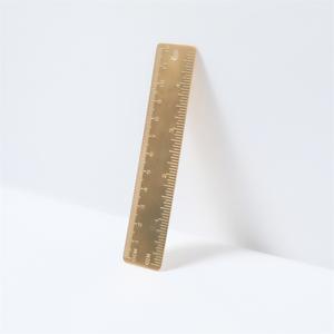 Maxery латунная прочная металлическая прямая Линейка, идеально подходит для блокнотов, планировщиков, дневников и в качестве закладки - Product Image 4