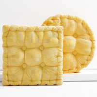 Grands coussins de siège de sol et oreiller ronds et carrés coussins d'extérieur touffetés en velours tapis décoratif pour animaux de compagnie de méditation pour canapé-lit G