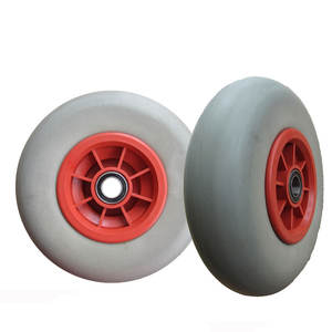 Roues et pneus en mousse Pu 227x59mm pour remorque de jet <span class=keywords><strong>ski</strong></span>/chariot de plage/chariot de kayak - Product Image 5