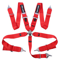 Nouveau style pour harnais de course universel Recaro, sangle de 3 pouces, ceinture de sécurité à dégagement rapide 4/5/6 points avec certification FIA