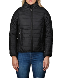 Chaqueta Bomber para Mujer, Invierno, Casual, Estampado a Cuadros, Manga Larga, Cuello Alto, Cierre de Cremallera, Cortavientos, Transpirable - Product Image 3