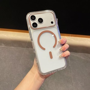 Funda Magnética Transparente para <span class=keywords><strong>iPhone</strong></span> 18 Pro, Carcasa Trasera Antigolpes para <span class=keywords><strong>iPhone</strong></span> 12 <span class=keywords><strong>13</strong></span> 14 15 16, Sin Reseñas Aún - Product Image 5