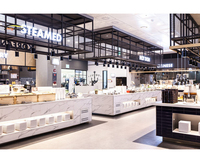 Comptoir buffet moderne sur mesure avec la conception et la livraison les plus rapides