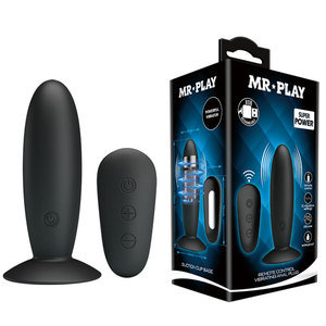 <span class=keywords><strong>Plug</strong></span> bokong Anal Cinta Pria nirkabel pemijat prostat pengendali jarak jauh Vibrator mainan seks dewasa Masturbator untuk pria - Product Image 1