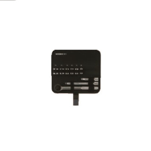 Juego de Herramientas Manuales Multifuncionales HOZAN W-511 de 880g para Electricistas y Bricolaje, 9 Piezas con Estuche Blando, Incluye Vasos y Trinquete - Product Image 1