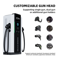 Station de Recharge DC pour VE HAIDIRA 60-480KW Intégrée au Sol, Double Pistolet, Chargeur Rapide à Usage Commercial