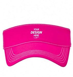 Unisex Custom <b>Summer</b> Outdoor UV Protected Embroidered <b>Straw</b> Polyester <b>Hats</b> Colorful PVC Transparent Sun Visors for Sports - Product Image 2