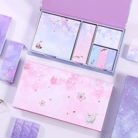 Nouveau Design Calendrier Personnalisé Original Kawaii Papeterie Coréenne Auto-Adhésif Bloc-Notes Ensembles de Notes Autocollantes