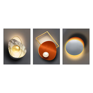 Vendeurs bon marché PS Cadre Toile Peinture Décoration Murale Salon TV Canapé Fond Mur Cristal Porcelaine Art Mural - Product Image 6