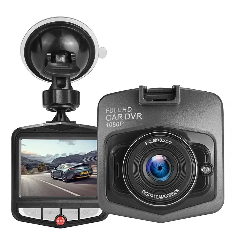 Sıcak GT300 Dash kamera Full HD 1080P araç blackbox araba dvr'ı 1080P DVR Dashboard Video kaydedici