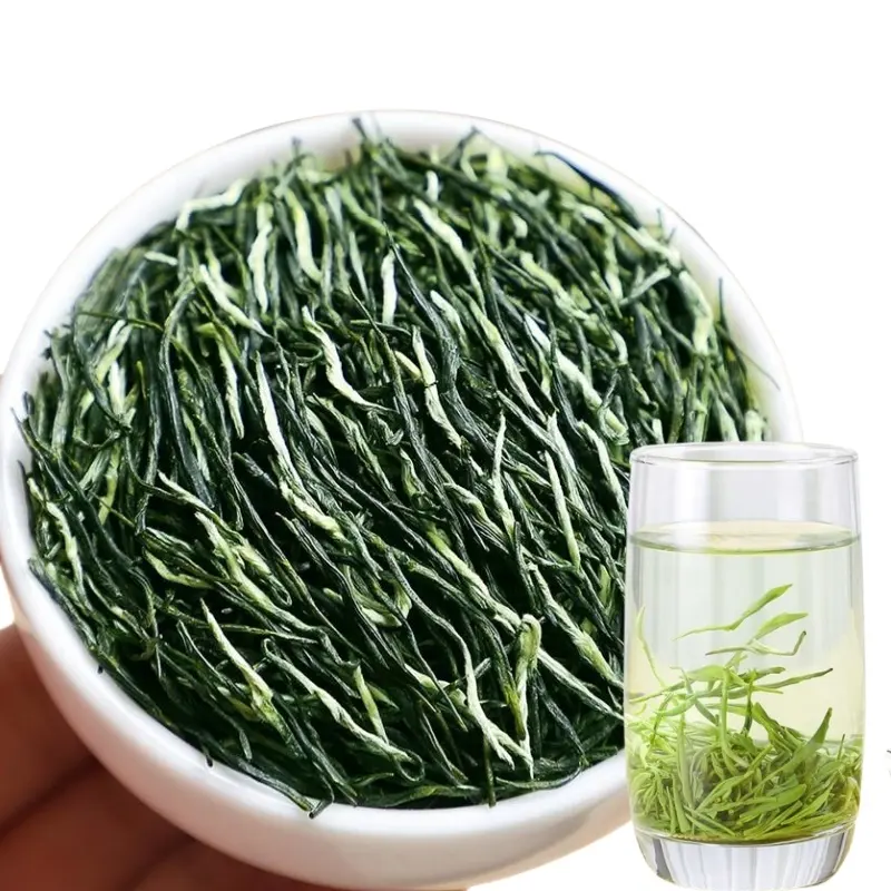 1 kg/kotak timah kualitas baik longgar organik grosir xinyang maojian Mao Jian teh hijau kering daun atasan 10 teh terkenal Cina