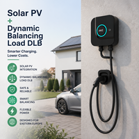 Cargador Inteligente para Vehículos Eléctricos Stellar de 11KW Tipo 2, Serie Completa, Estación de Carga AC para Vehículos Eléctricos, CE IP65, de Pie, Compatible con Paneles Solares para el Hogar
