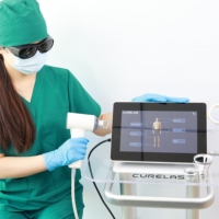 Équipement de physiothérapie laser multi-longueurs d'onde haute puissance pour la réparation des tissus corporels, la réadaptation humaine et vétérinaire