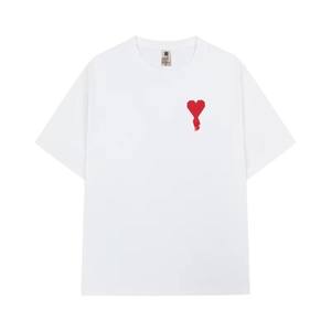 2025休闲运动短袖，100% 纯棉男士奢侈品牌夏季t恤，印花图案， - Product Image 4