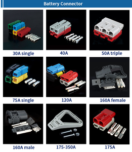 30A 40A 50A 75A 120A 175A 350A pin điện nối xe nâng không thấm nước 12-4/0awg <span class=keywords><strong>sb50</strong></span> sb120 sb175 SB350 pin kết nối - Product Image 5