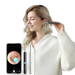 Groothandel digitale ear otoscoop-2021 Hoge Kwaliteit Ipx 67 1080P Wifi Draadloze Digitale Video Flexibele Endoscoop Ear Wax Remover Otoscoop Voor Android