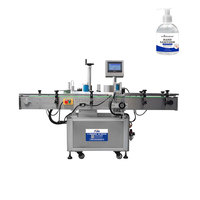 Machine d'étiquetage automatique pour bouteilles rondes, machine à étiquettes adhésives, étiqueteuse enveloppante pour bocaux et canettes, pour bouteilles de cosmétiques