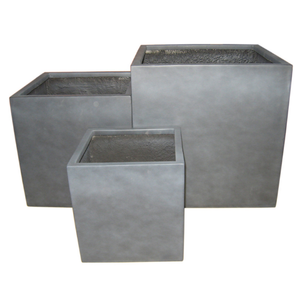 High Grade 4 & 7 Pieces Fiberglass Flower Pots Eco-Friendly Modern Outdoor Garden Pots Vietnam Manufacture - Product Image 5