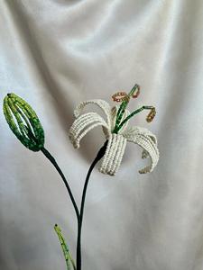 Arrangement floral artificiel fait main sur mesure pour <span class=keywords><strong>la</strong></span> décoration de mariage - Style moderne, cadeau idéal pour elle, durable - Product Image 2