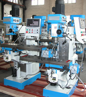 Machine de perçage et de fraisage verticale à usage moyen ZX7550 pour le métal