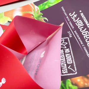 Bolsa sellada al vacío para alimentos resistente a altas temperaturas personalizada, bolsas de cocina de papel de aluminio para envasado de carne <span class=keywords><strong>delicatessen</strong></span> para alimentos gruesos - Product Image 5