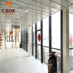 Cbox - Edificio de Oficinas Prefabricado Moderno de 2 Pisos, Dormitorio para Trabajadores, Campamento Móvil, Casas Pequeñas, Casa Contenedor Modular en Paquete Plano - Product Image 1
