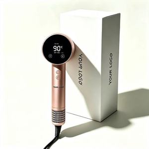Nouveau modèle de sèche-cheveux à affichage numérique, alternance chaud/froid, moteur sans balais 1600W, 200 millions d'ions négatifs, 110000 tr/min, haute vitesse - Product Image 2