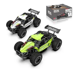 ToyHome mobil mainan elektrik 2.4g, mobil Rc logam 4x4 kecepatan tinggi, kendaraan mainan Off Road, mobil Rc Stunt kecepatan tinggi untuk anak-anak