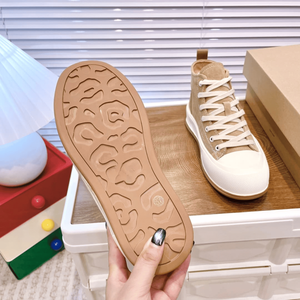 Zapatillas de lona de caña alta para mujer, con suela gruesa, informales, con cordones, para caminar al aire libre a diario, Alexander - Product Image 6