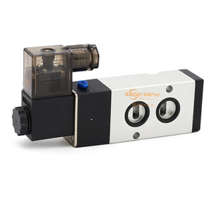 Válvula Solenoide de Cinco Vías y Dos Posiciones Sxqd 4M310 10 A B C E F, Válvula de Control de Aire, Piezas Neumáticas - Product Image 1