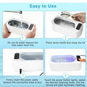 Potente Limpiador Ultrasónico de 50W y 2.5L - Limpiador Profesional para Joyería de Plata y Dentaduras Postizas con Control Digital - Product Image 4