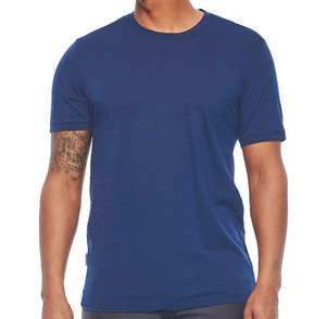Maglietta Comoda e Leggera per Attività all'Aperto, T-Shirt in <span class=keywords><strong>Lana</strong></span> Merino per <span class=keywords><strong>Uomo</strong></span> con Logo Personalizzato, Produzione all'Ingrosso - Product Image 6