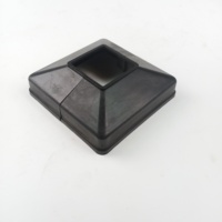 Clôture en plastique design 2 pièces, couverture de plaque de Base décorative, accessoires de clôture en plastique, livraison gratuite